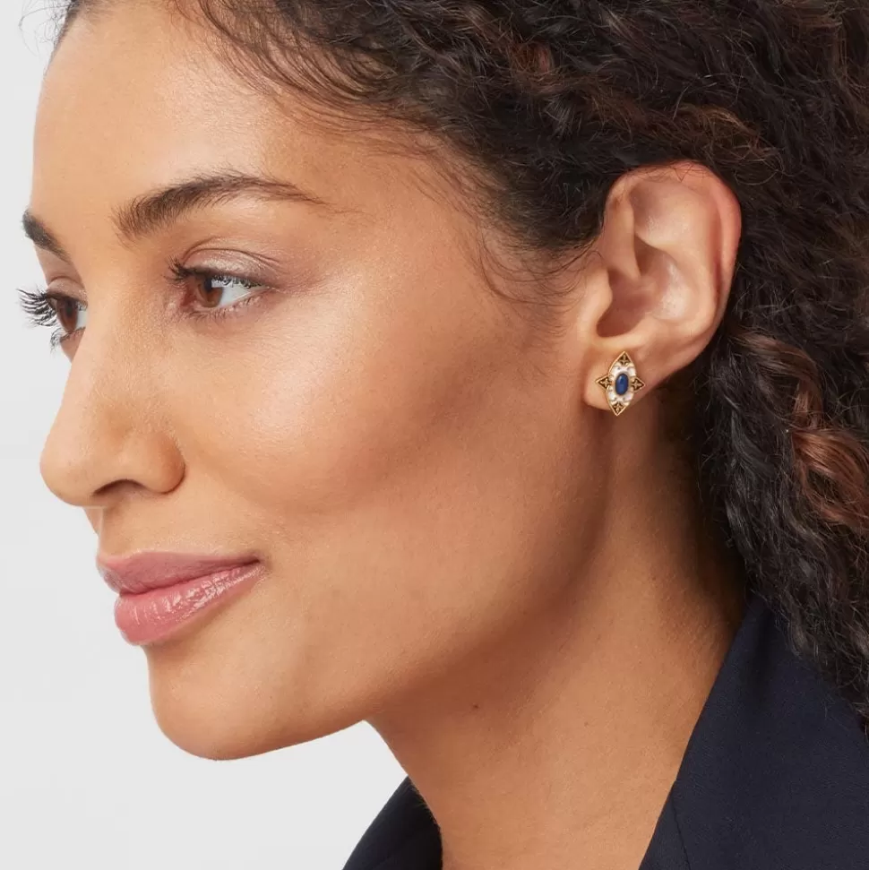 Earrings*The Met Store Spanish Baldric Lapis Stud Earrings