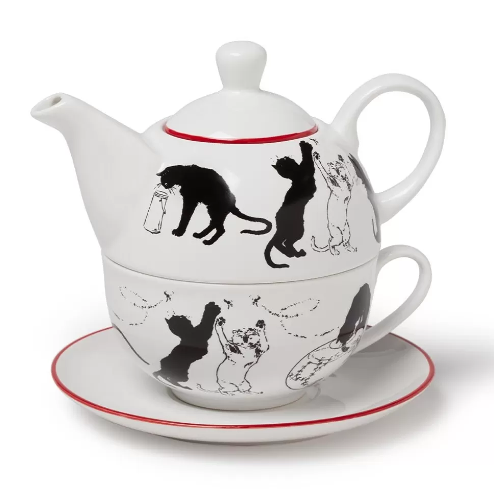 Tableware*The Met Store Steinlen Cats Tea-for-One Set