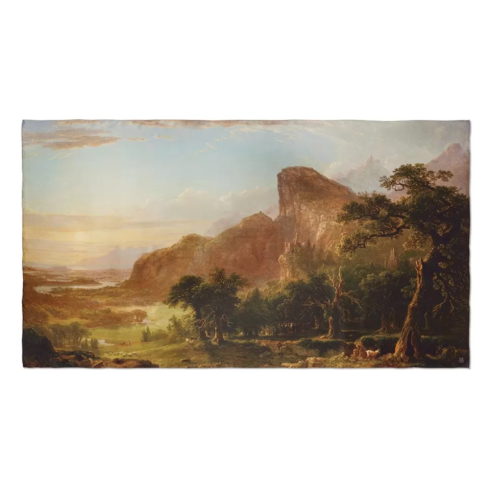 Scarves & Wraps*The Met Store Sublime Landscapes Durand Oversize Oblong Silk Scarf