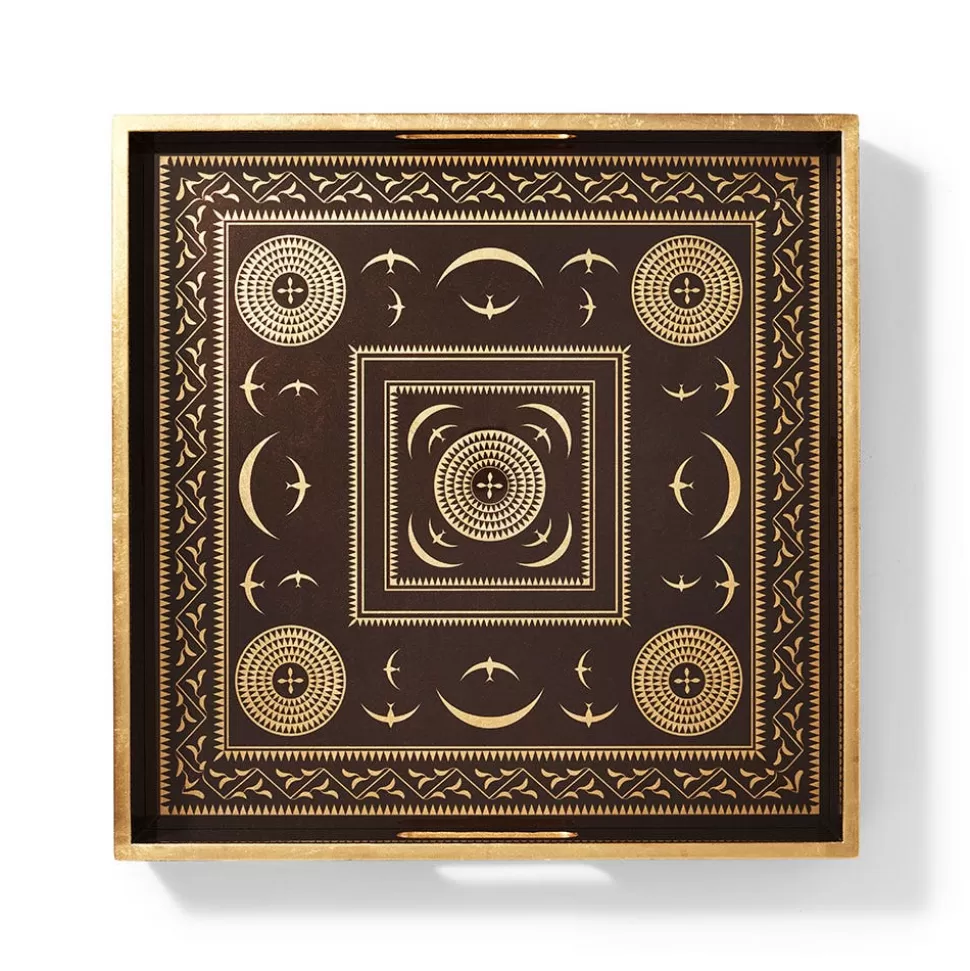Tableware | Decorative Accents*The Met Store Sumatran Symbols Lacquer Tray