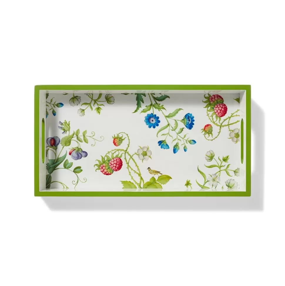 Tableware | Decorative Accents*The Met Store The Met Cloisters Garden Rectangular Lacquer Tray