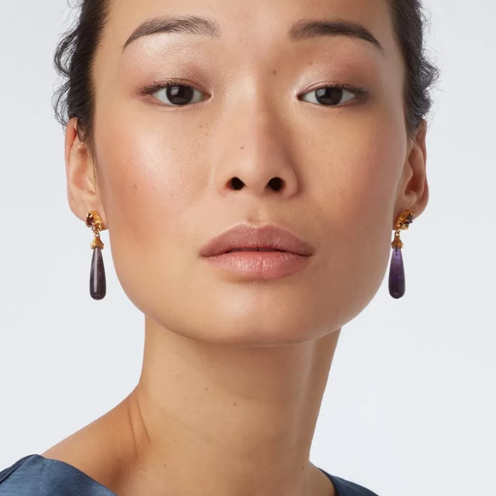 Earrings*The Met Store Turkish Amethyst Drop Earrings