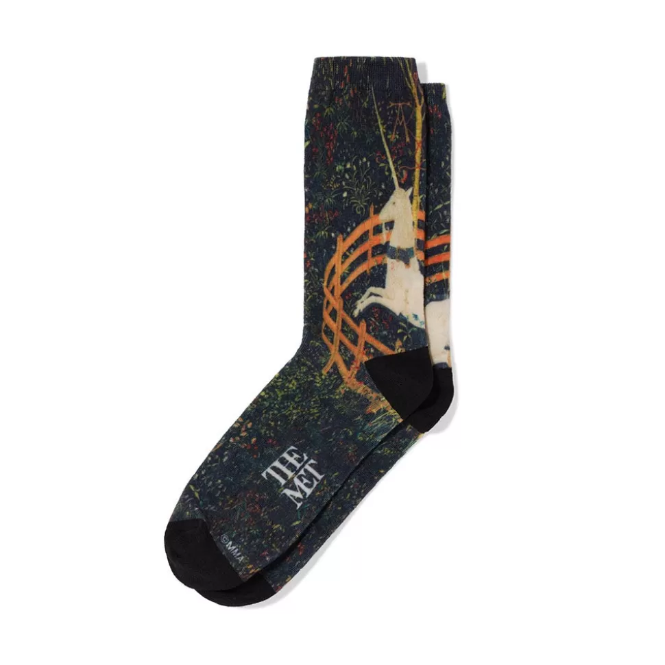 Small Accessories*The Met Store Unicorn in a Garden Socks