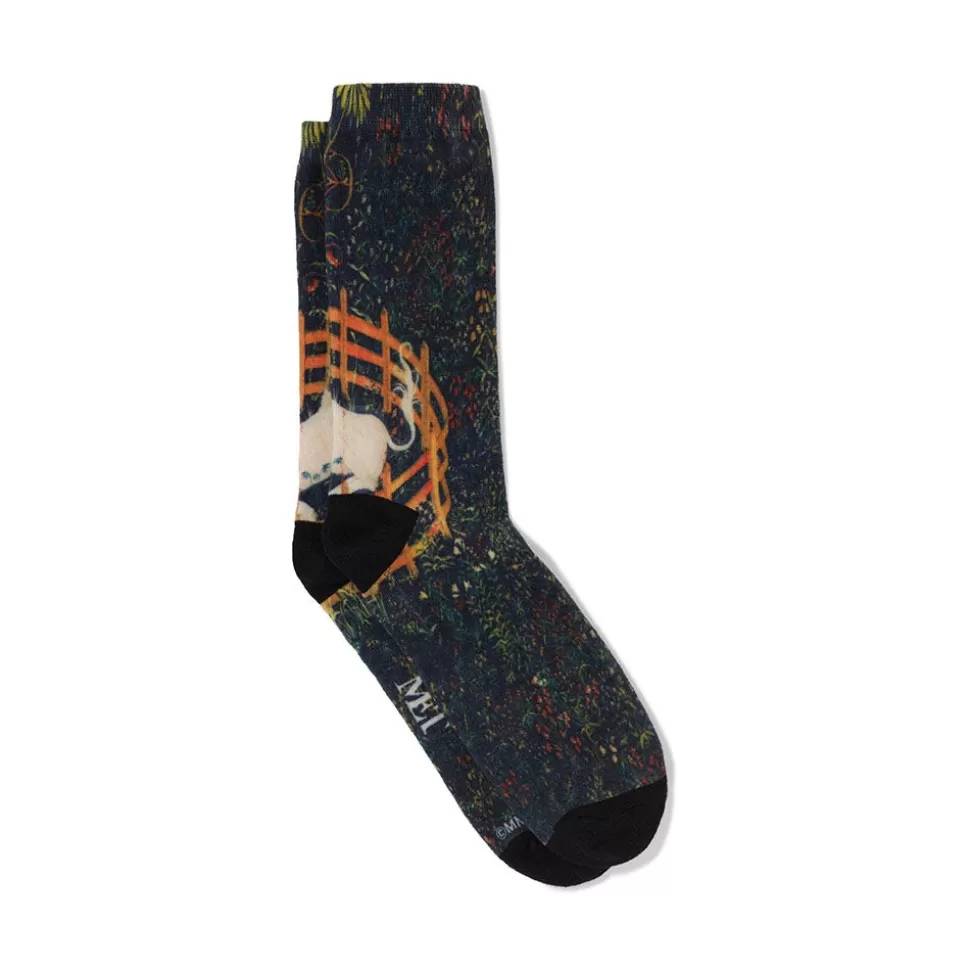 Small Accessories*The Met Store Unicorn in a Garden Socks