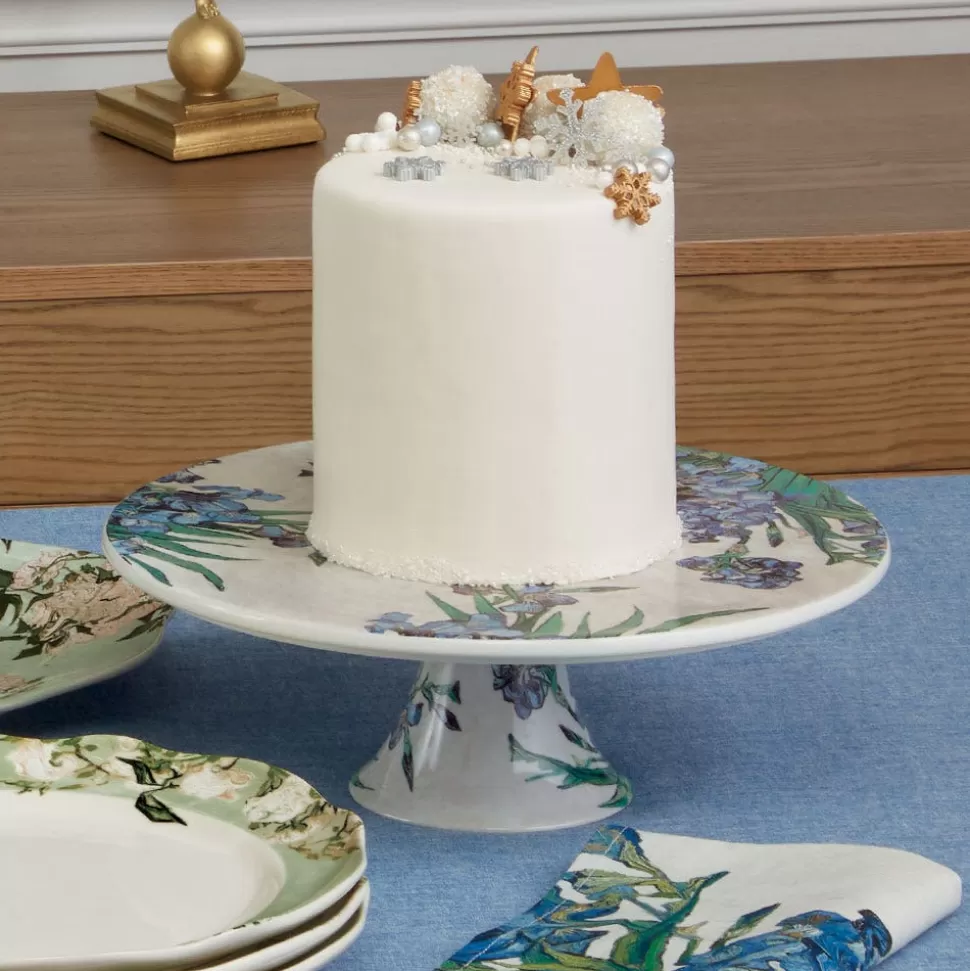 Tableware*The Met Store Van Gogh Irises Cake Stand