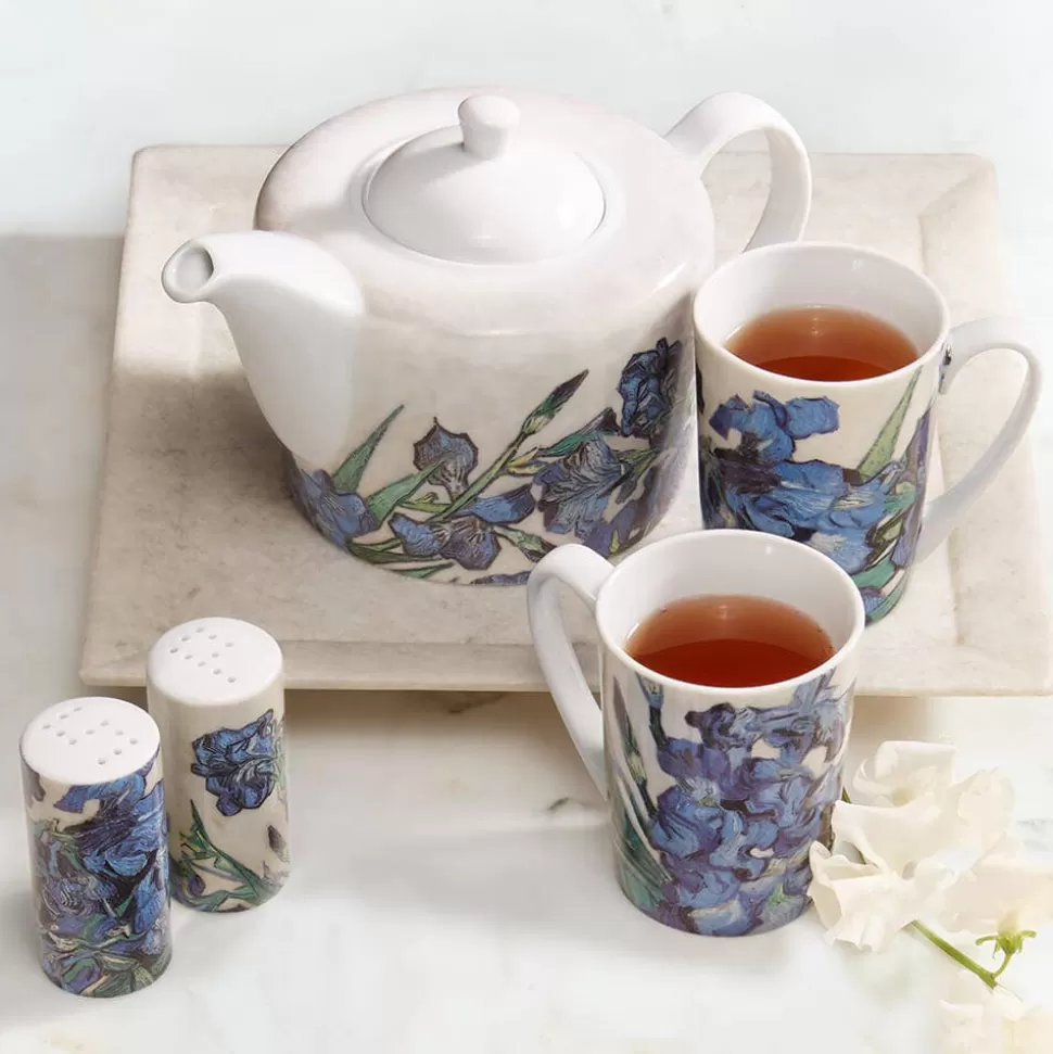 Tableware*The Met Store Van Gogh Irises Teapot