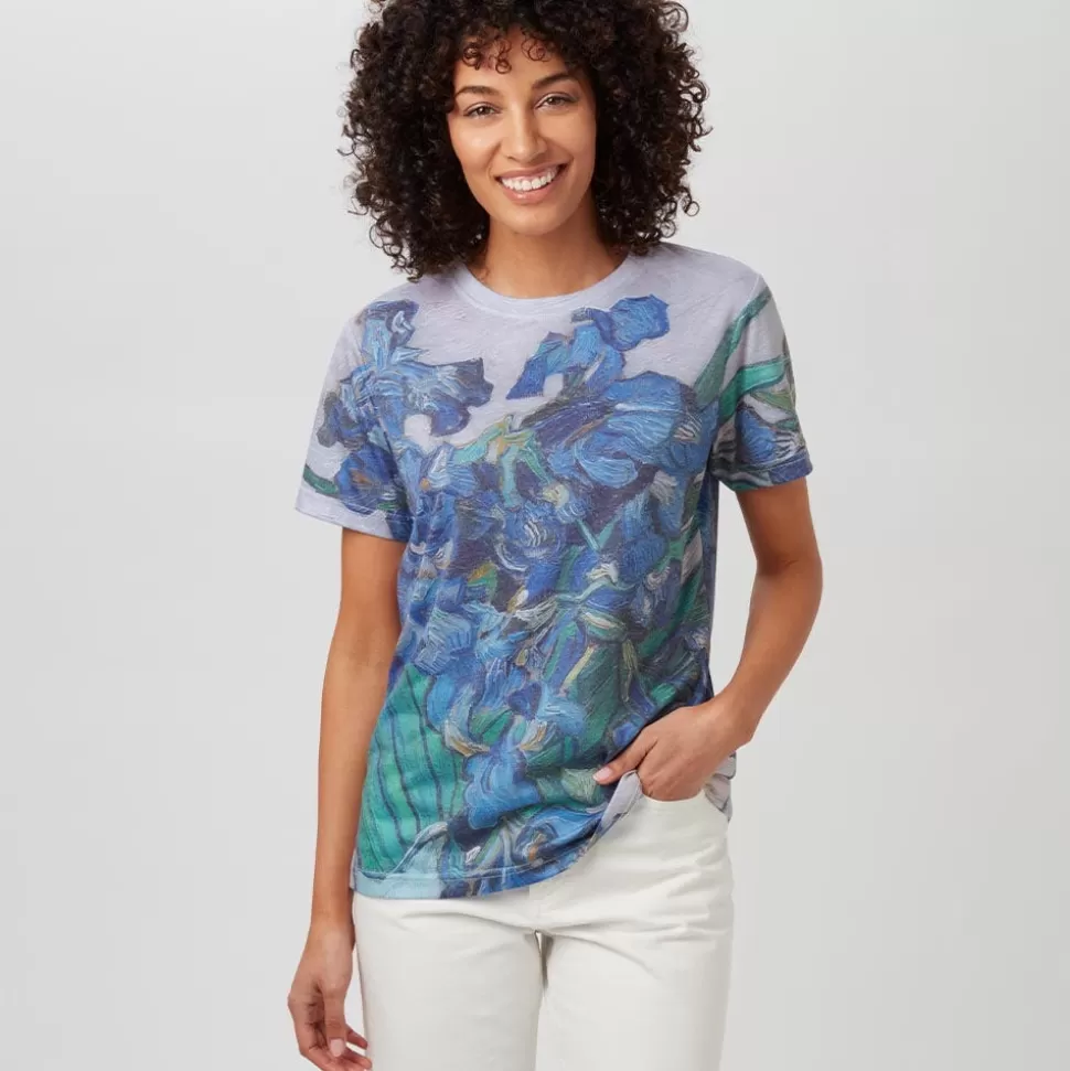 Clothing*The Met Store Van Gogh Irises Women's Tee