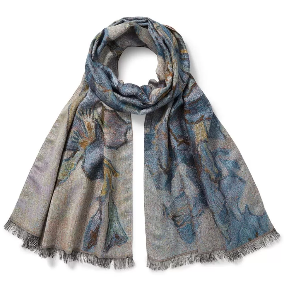 Scarves & Wraps*The Met Store Van Gogh Irises Wool-Blend Shawl