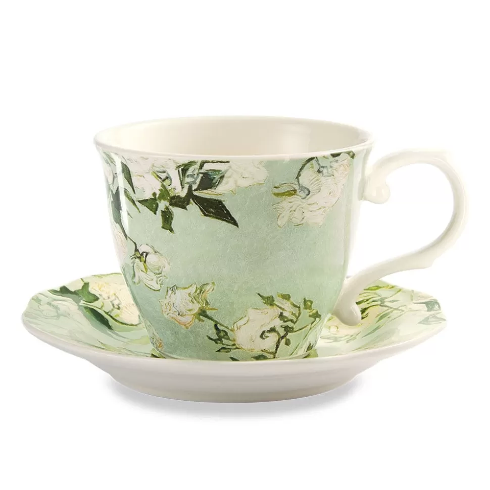 Tableware*The Met Store Van Gogh Roses Teacup and Saucer