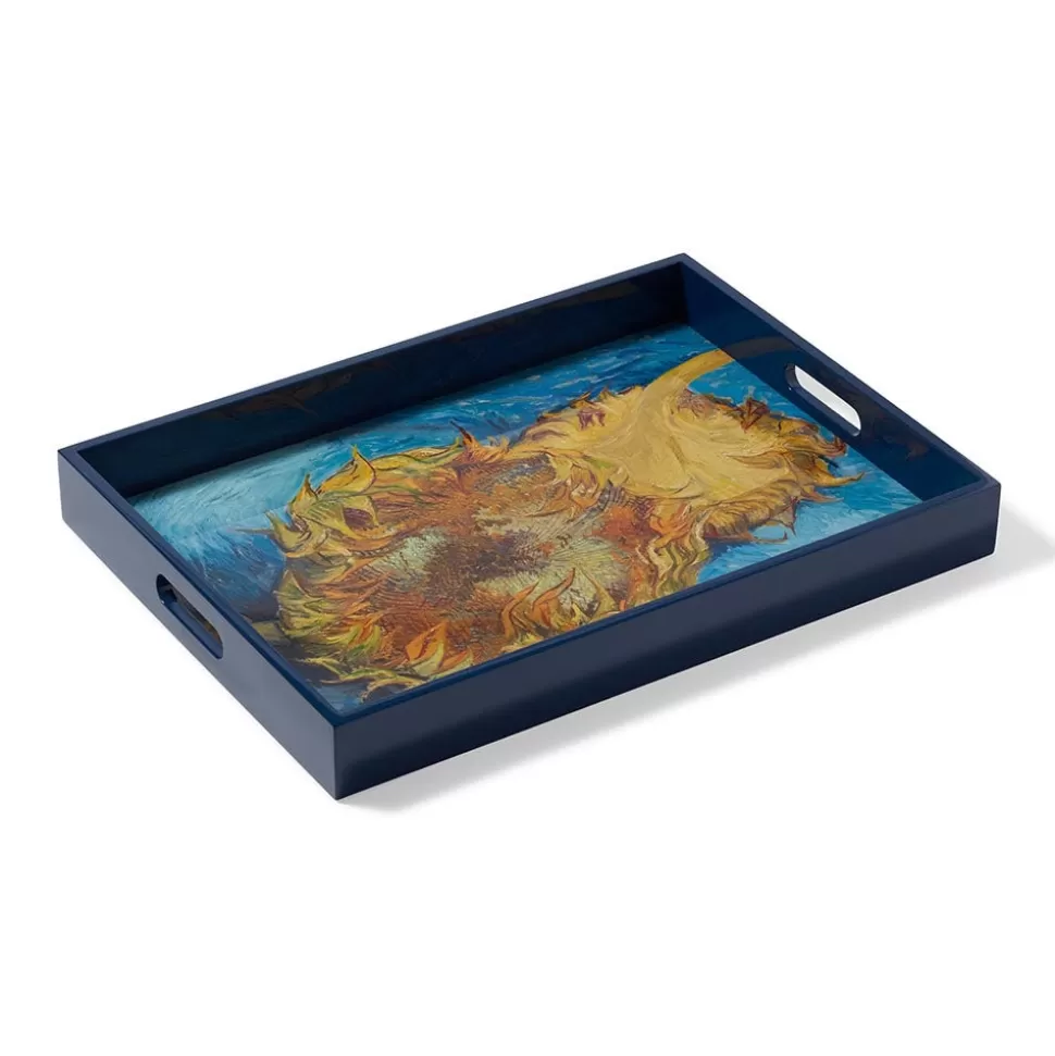 Tableware | Decorative Accents*The Met Store Van Gogh Sunflowers Lacquer Tray