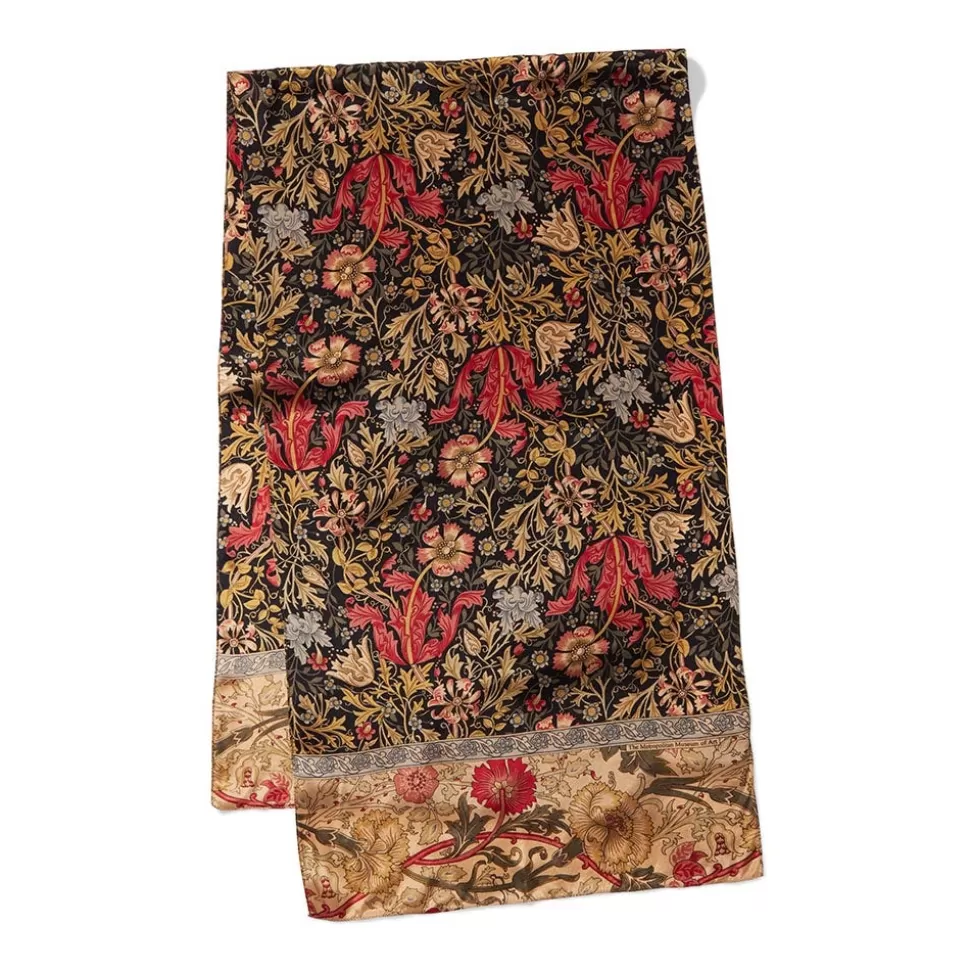 Scarves & Wraps*The Met Store William Morris Compton Oblong Silk Scarf