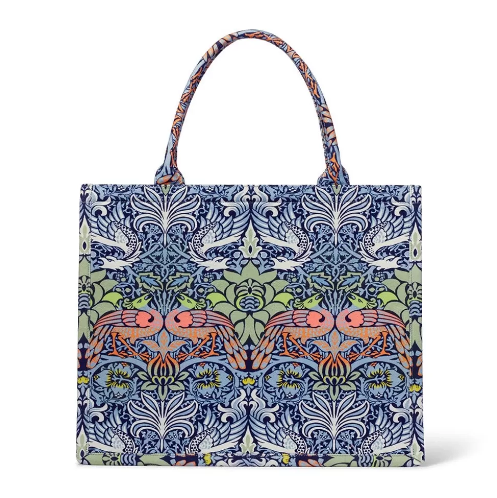 Bags*The Met Store William Morris Peacock and Dragon Oversize Structured Tote