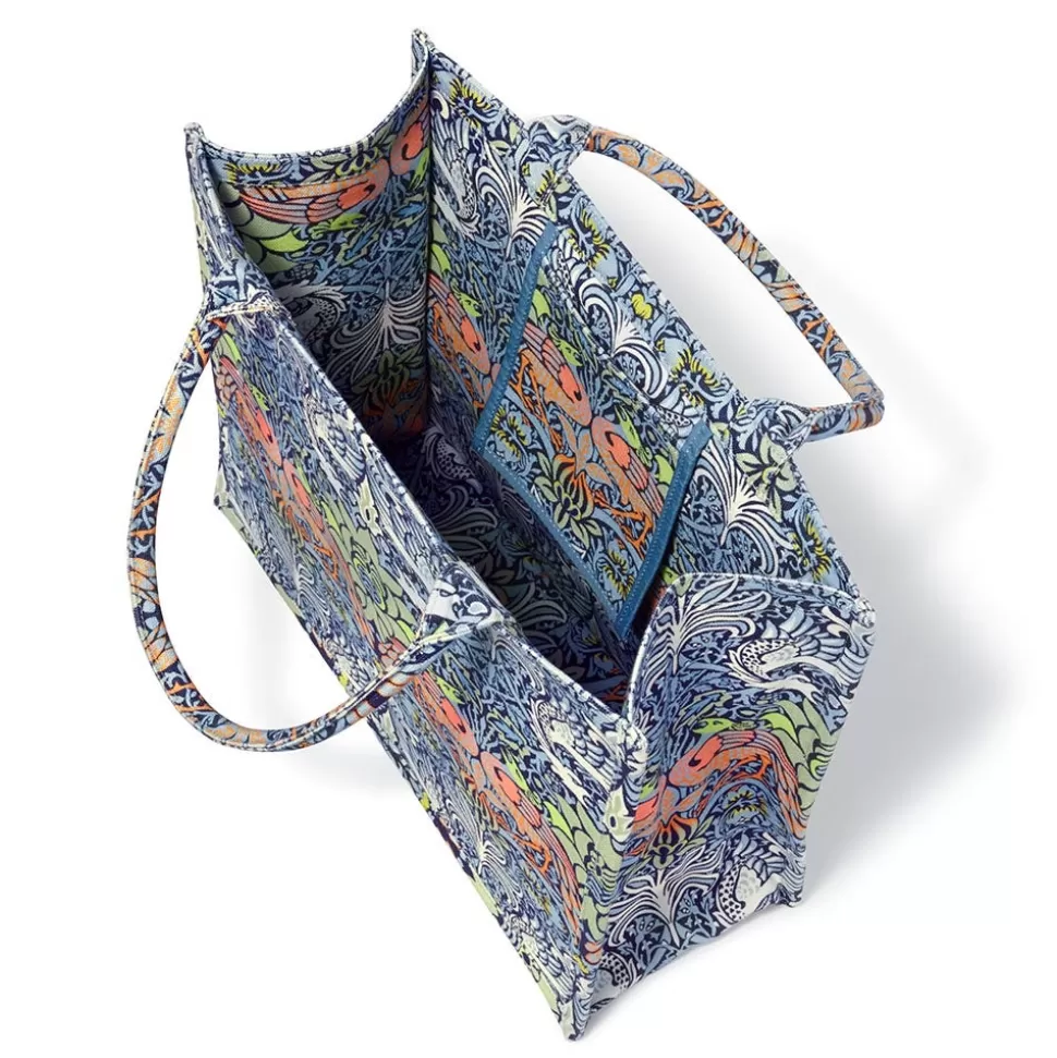 Bags*The Met Store William Morris Peacock and Dragon Oversize Structured Tote