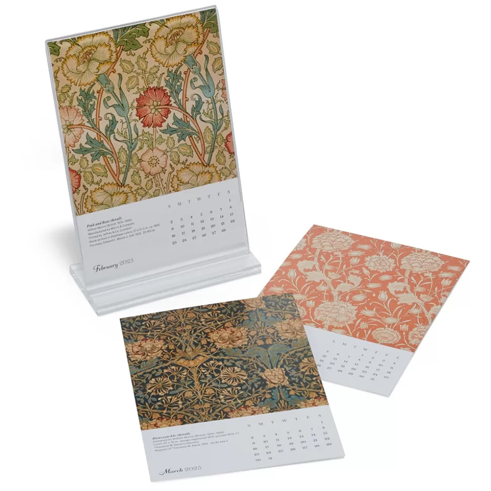 Calendars*The Met Store William Morris Plexiglass Calendar Refill 2025