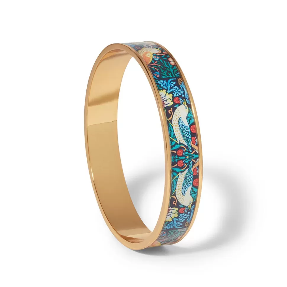 Bracelets*The Met Store William Morris Strawberry Thief Enamel Bangle