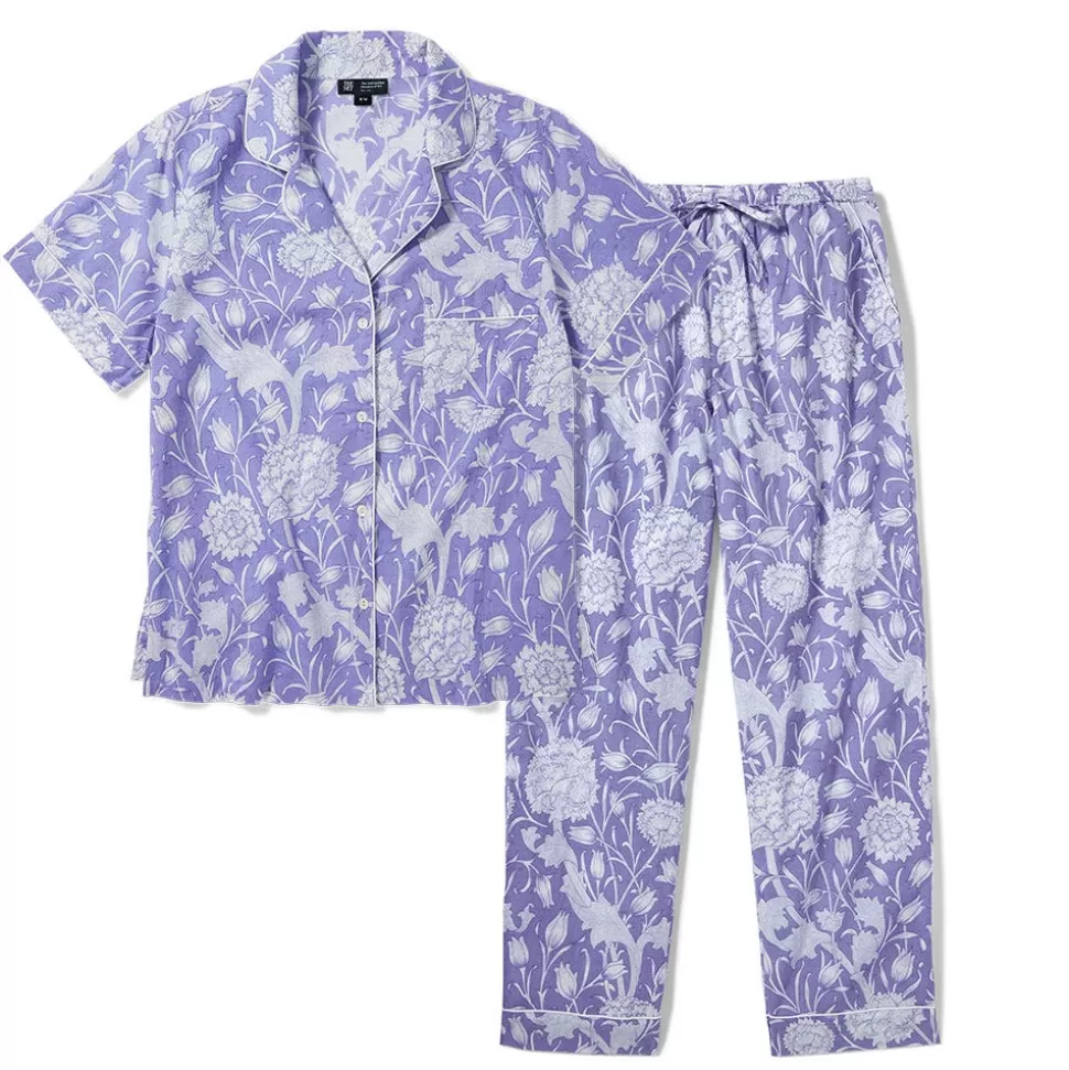Clothing*The Met Store William Morris Wild Tulip Women's Cotton Pajamas